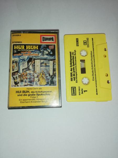 Hui Buh Folge 5 und die große Spukschau Gelb 515030.2 Europa(Innencover beschrieben)